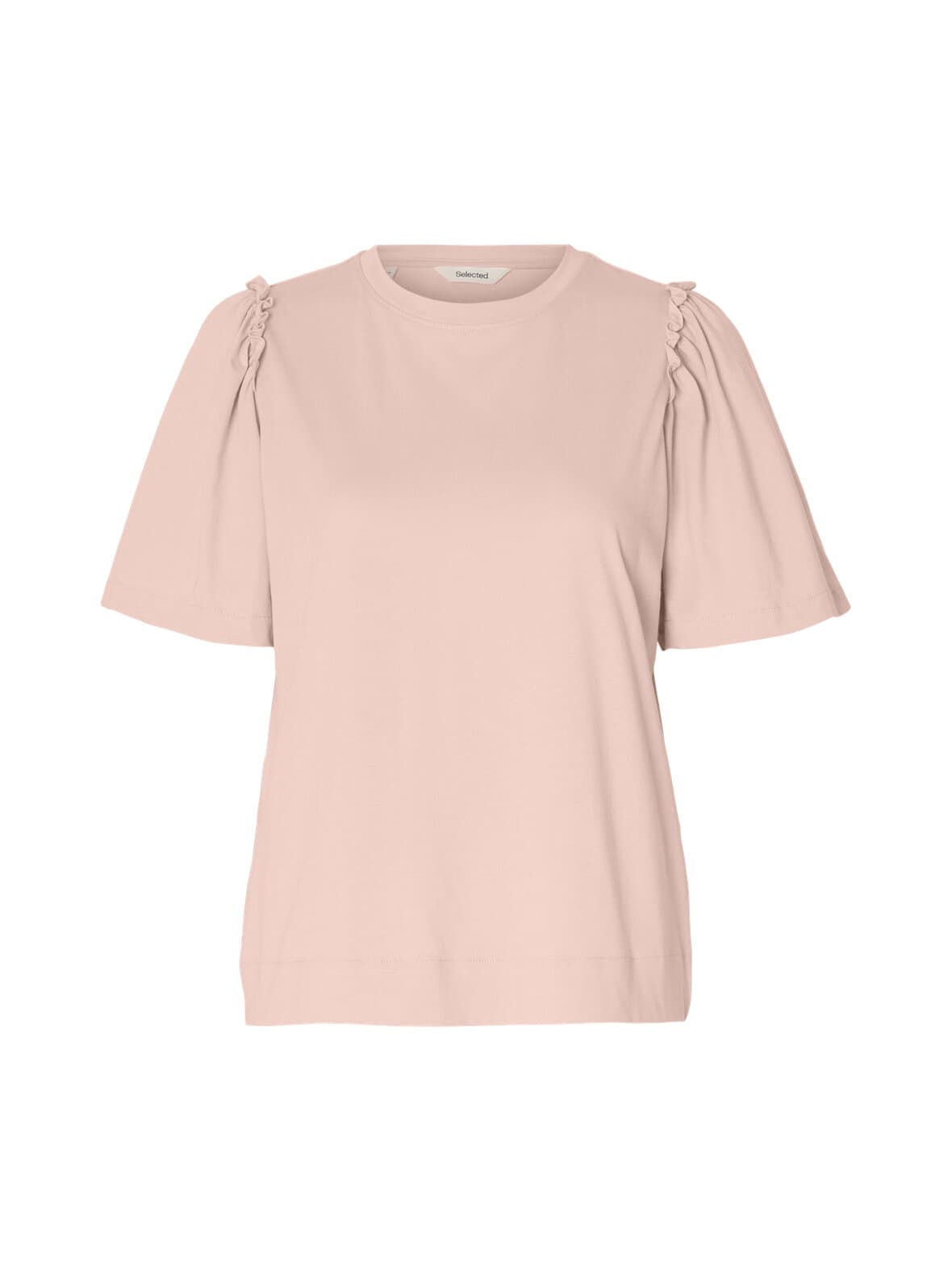 Slfpenelope ruffle t-paita – SELECTED