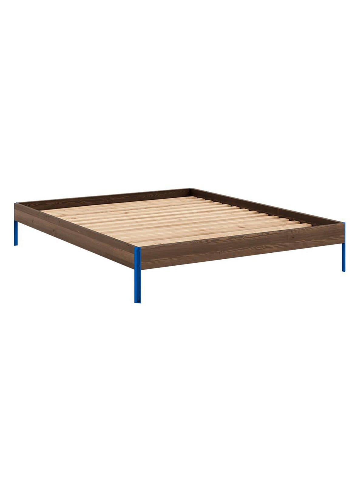 Core-sänkyrunko carob brown / vivid blue 160 x 200 cm – Karup