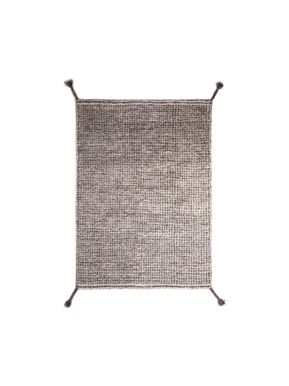 Grid-matto valkoinen/harmaa 200 x 300 cm – Woodnotes