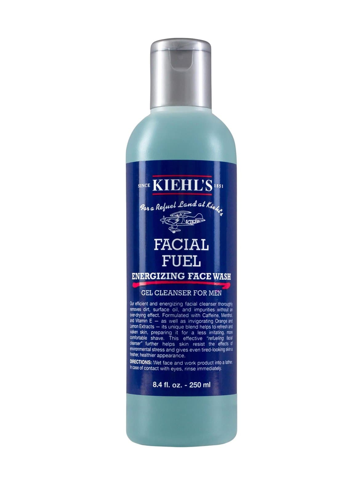 Facial fuel energizing face wash -puhdistusaine kasvoille 250 ml – Kiehl's