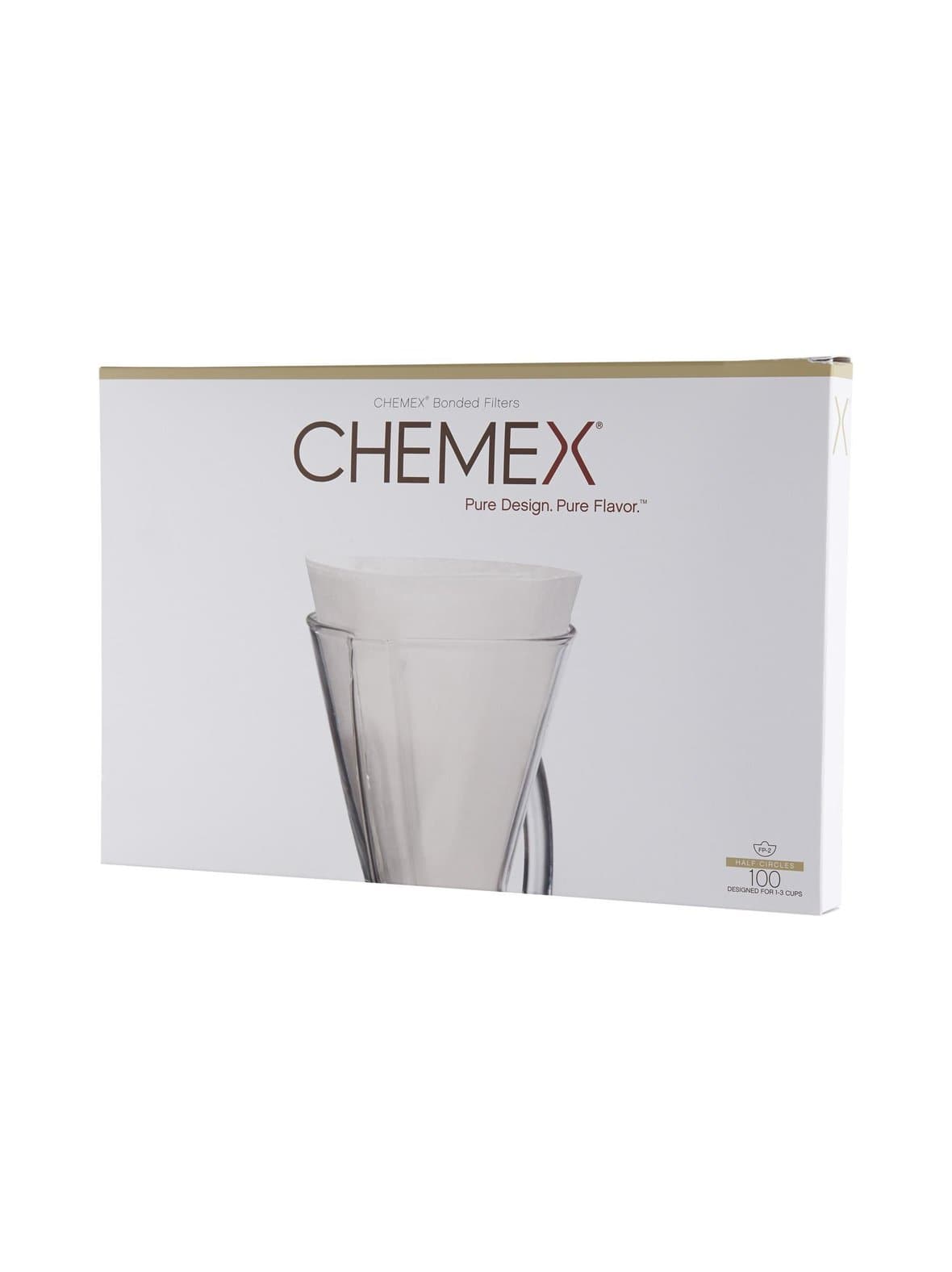 Suodatinpaperit kolmen kupin keittimeen 100 kpl – Chemex