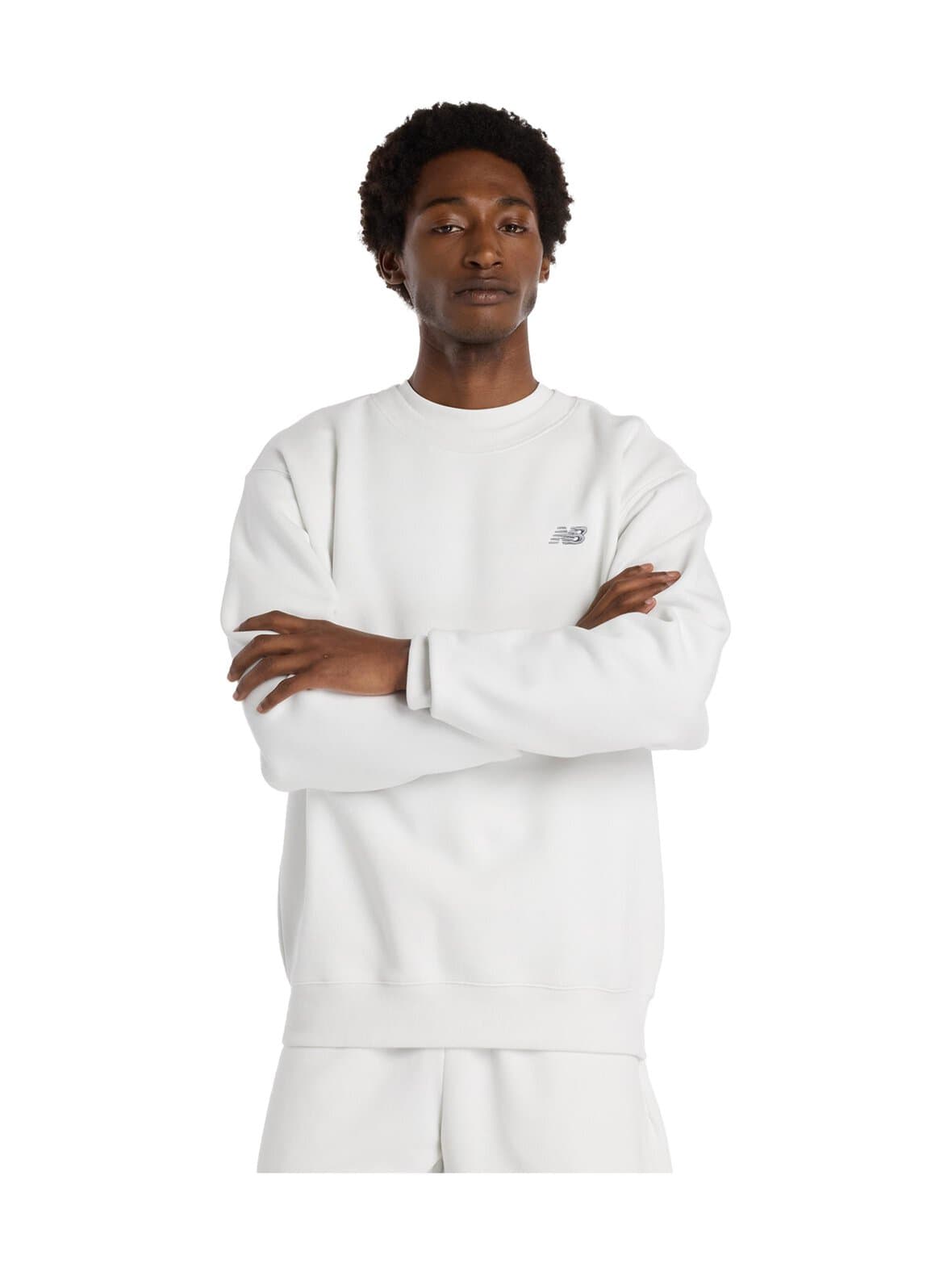 Linear graphic fleece crew -collegepaita – New Balance