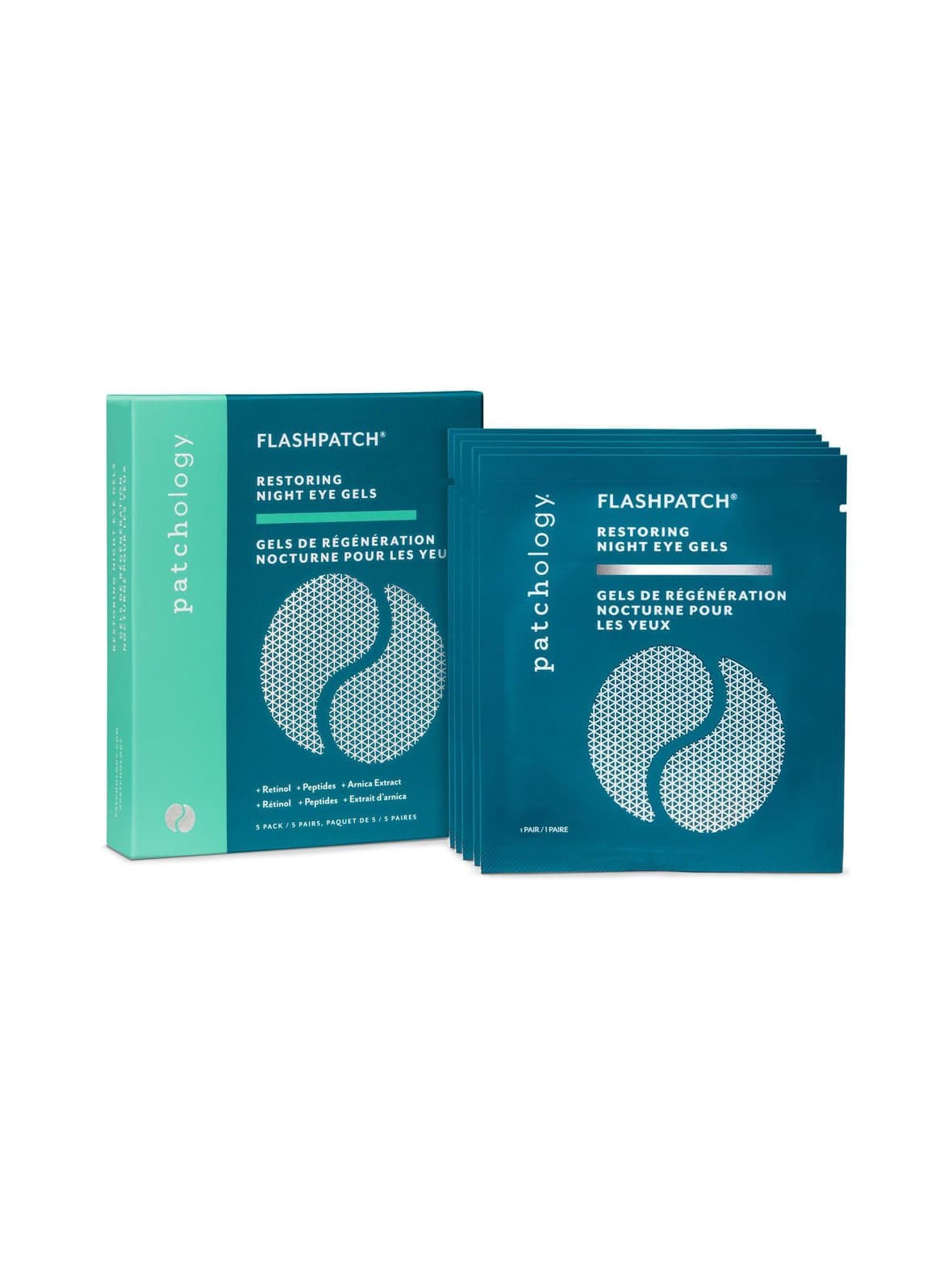 Flashpatch restoring night eye gels -geelilaput 5 paria – Patchology