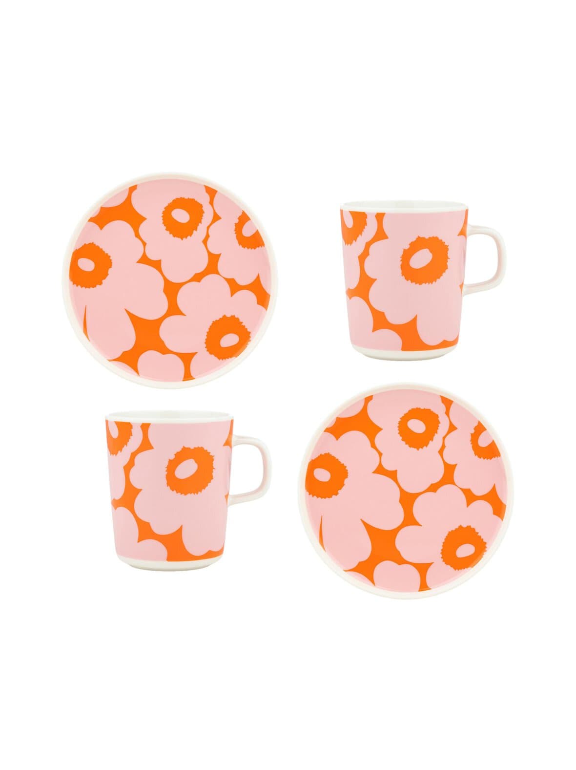 Unikko-aamiaissetti 4 kpl – Marimekko