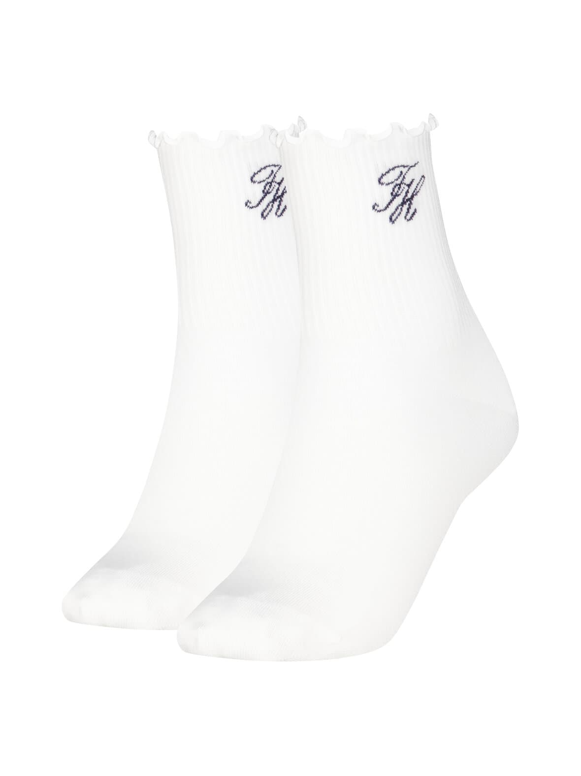 Short refined monogram -sukat 2-pack – Tommy Hilfiger