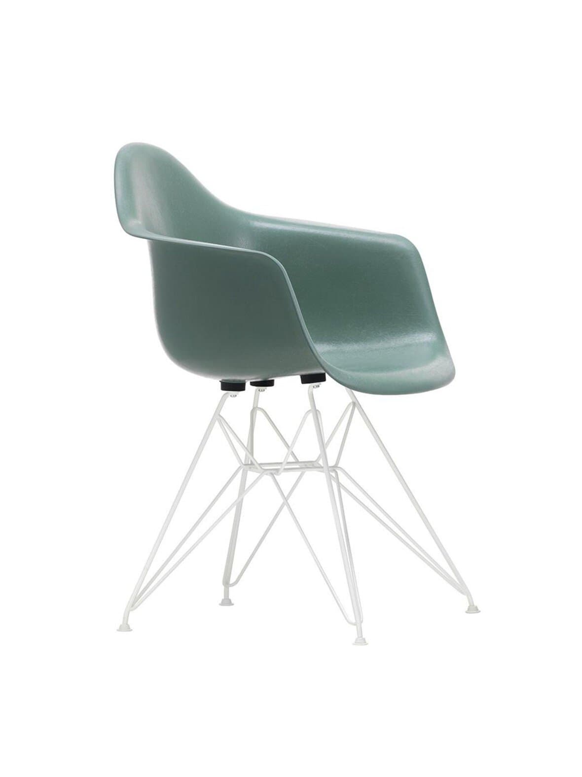 Eames dar fiberglass -tuoli sea foam green/valkoinen – Vitra