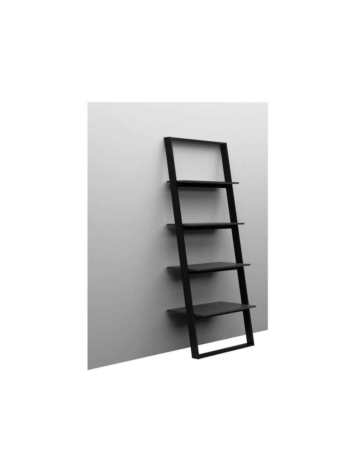 Bordeaux-seinähylly harmaa/mattamusta k 161 cm – BoConcept