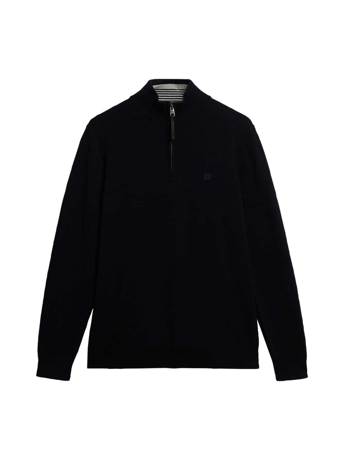 Essentials cotton half zip -neule – Superdry