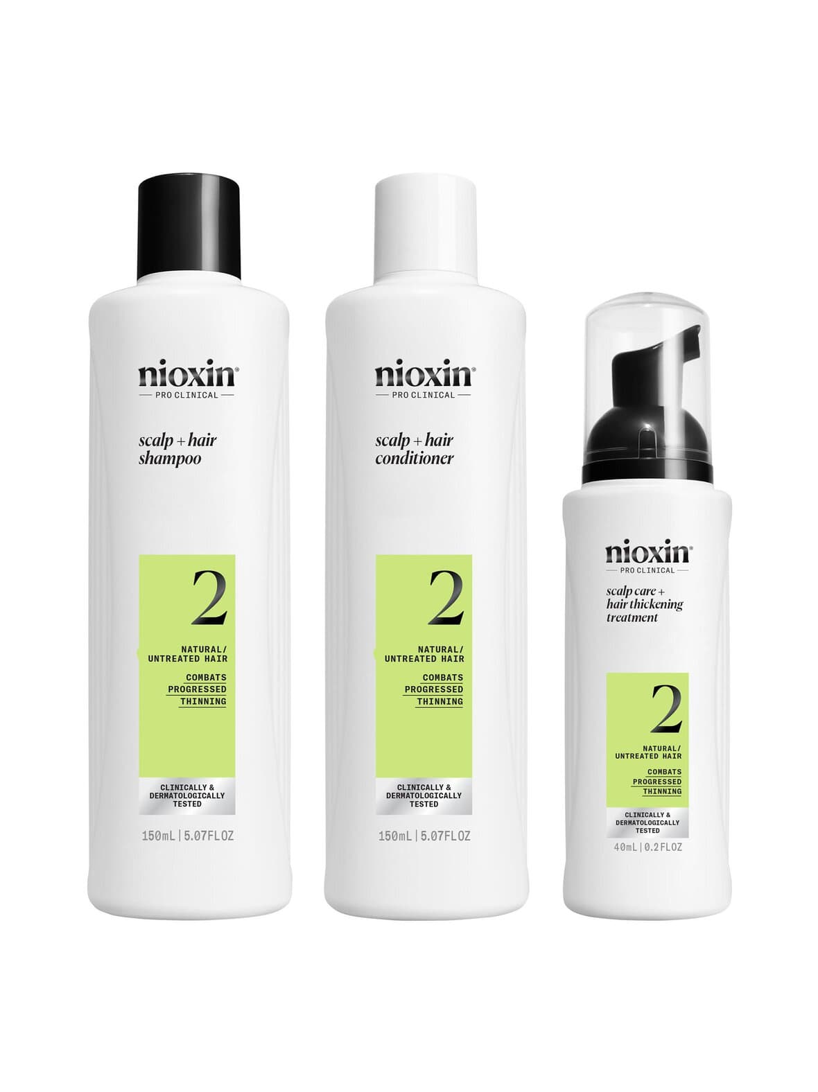 System 2 trial kit -hiustenhoitopakkaus – Nioxin