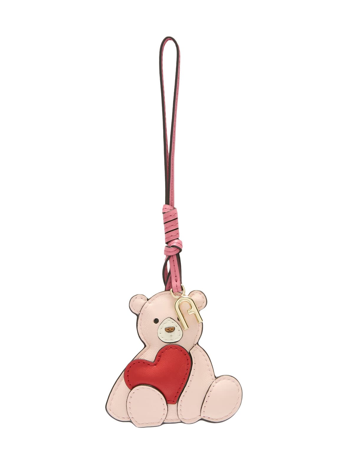 Allegra puffy bear heart -laukkukoriste – Furla