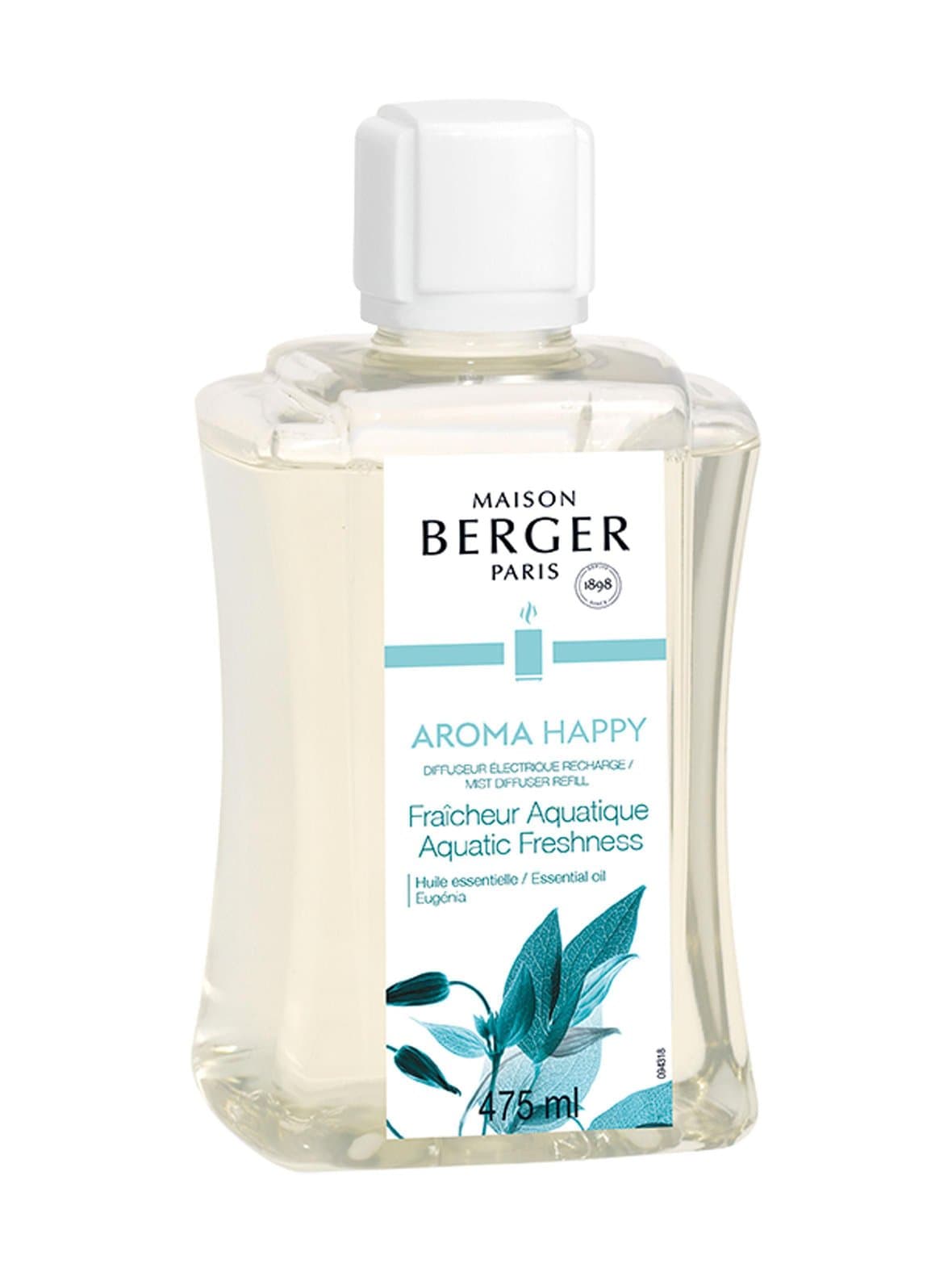 Aroma happy aquatic freshness -täyttöpakkaus 475 ml – Maison Berger