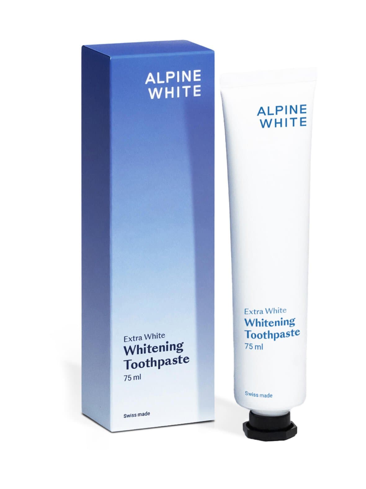 Whitening toothpaste + extra white -hammastahna 75 ml – Alpine White