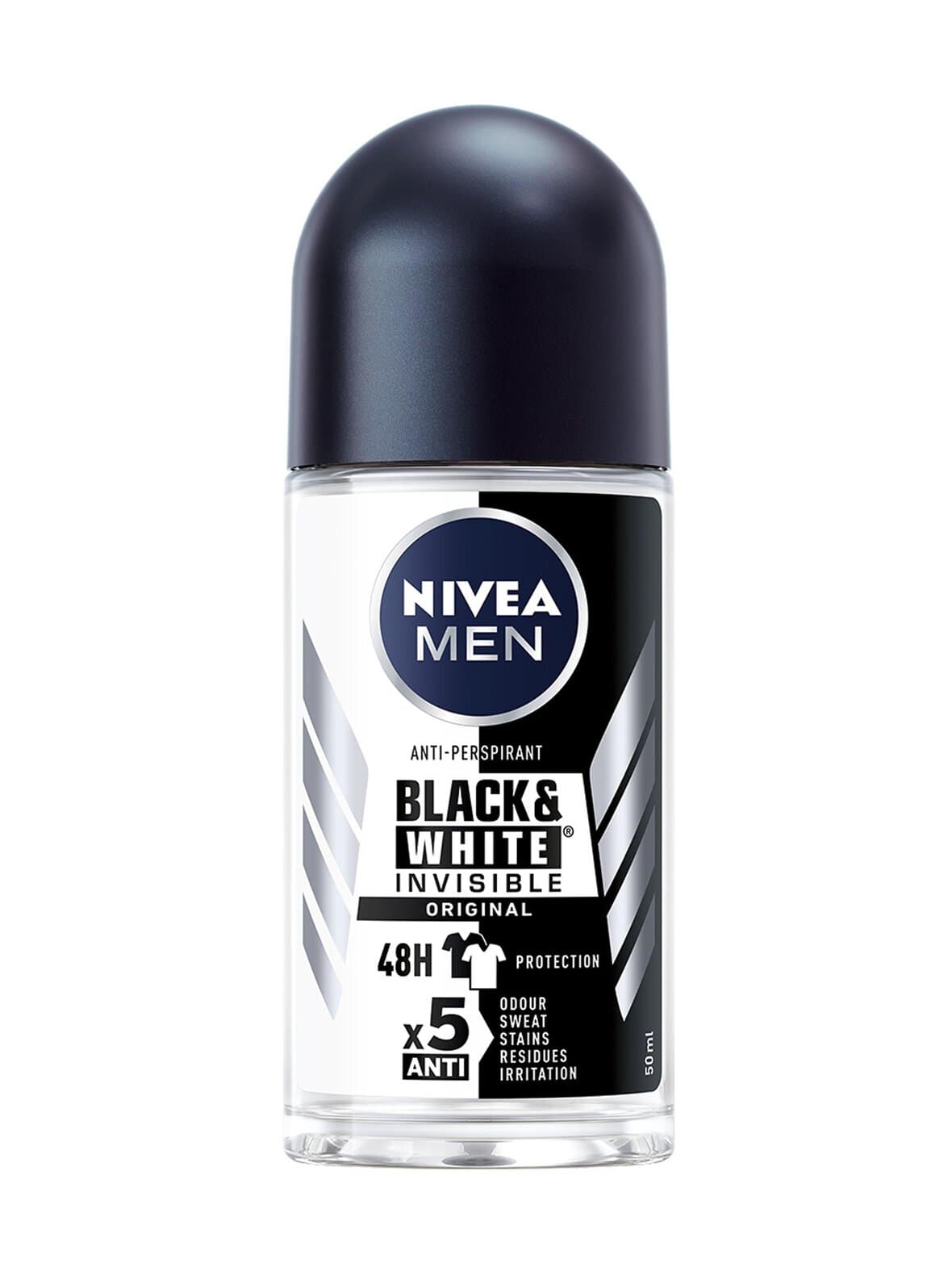 Nivea men invisible for black & white original -antiperspirantti 50 ml – NIVEA MEN