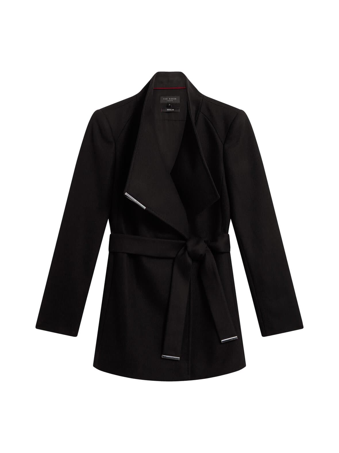 Rosess belted wrap -lyhyt villakangastakki – Ted Baker