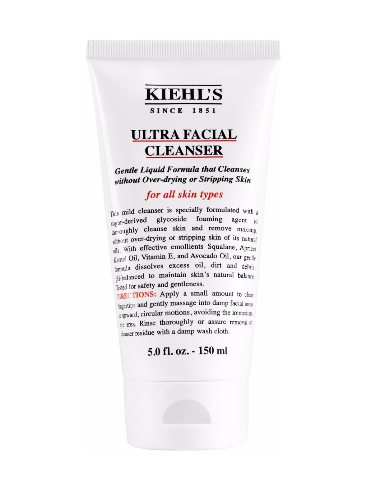 Ultra facial cleanser -hellävarainen puhdistusaine kaikille ihotyypeille 150 ml – Kiehl's