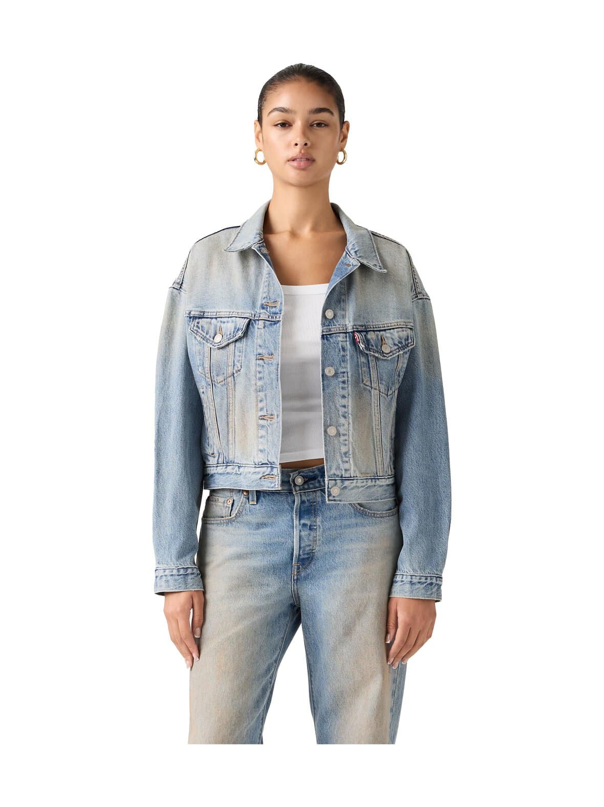 Shrunken 90s trucker off roadi -farkkutakki – Levi's