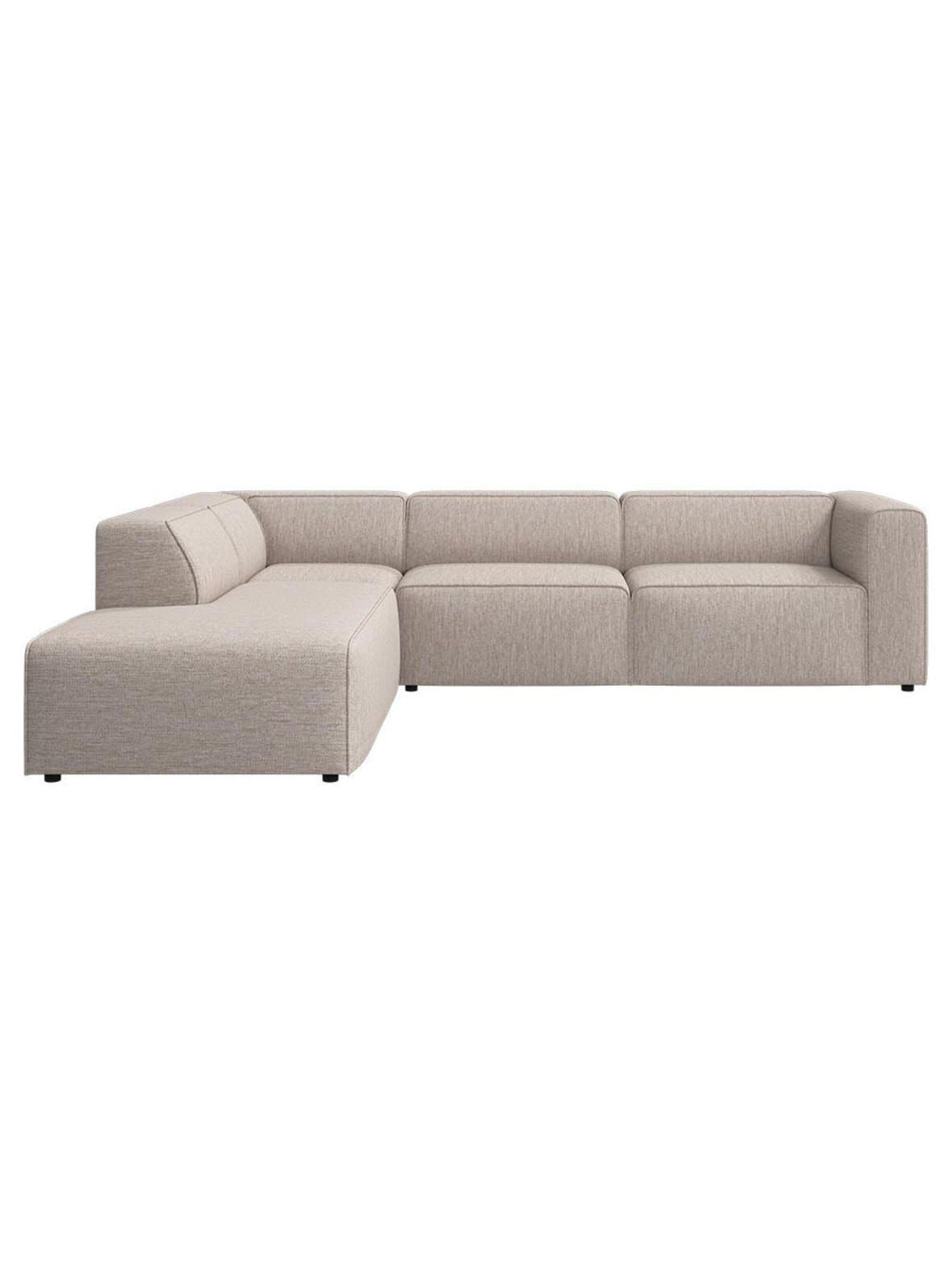 Carmo-kulmasohva capri-kangas 3230 beige l 286 cm – BoConcept