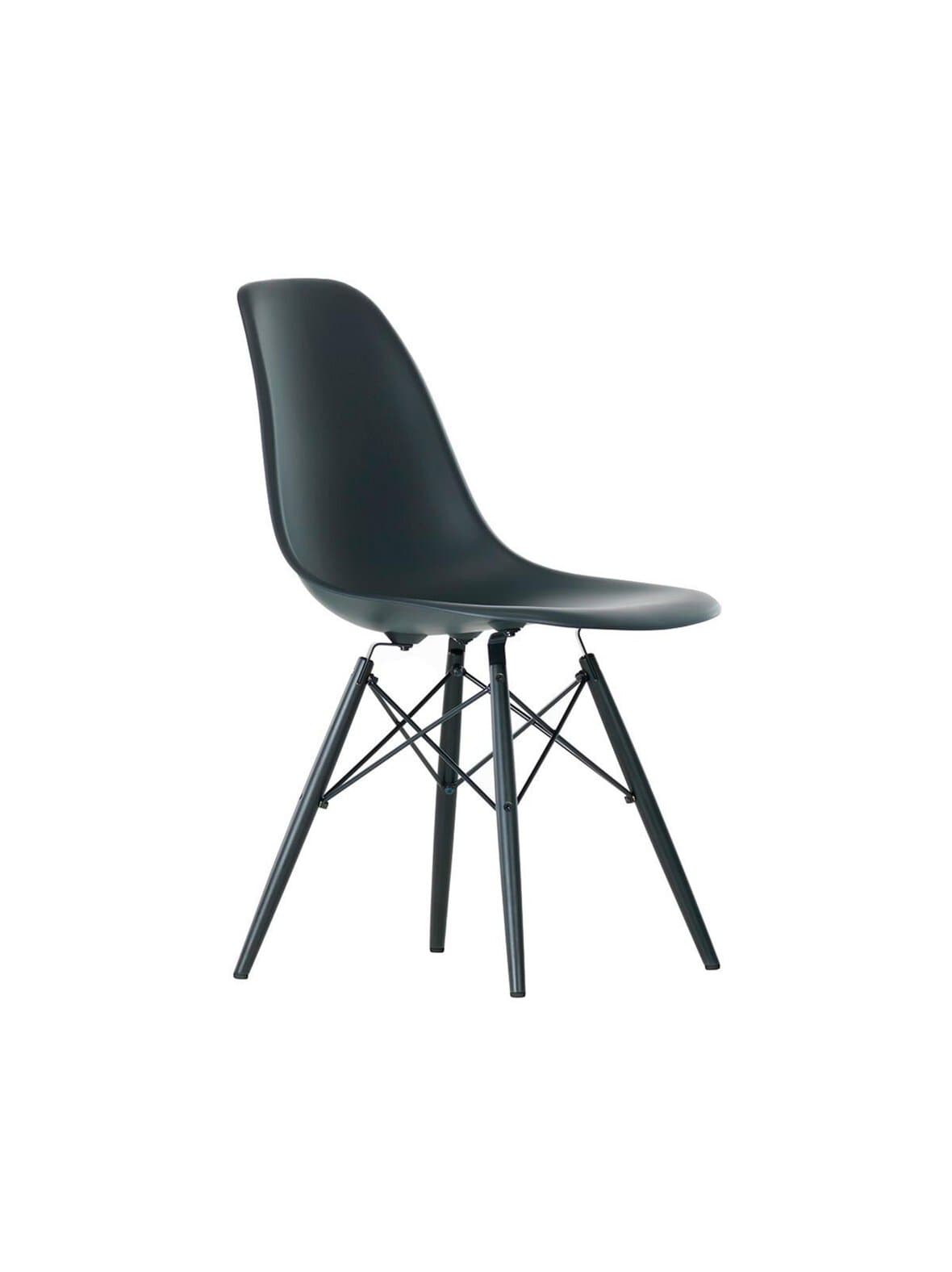 Eames dsw re -tuoli deep black/musta vaahtera – Vitra