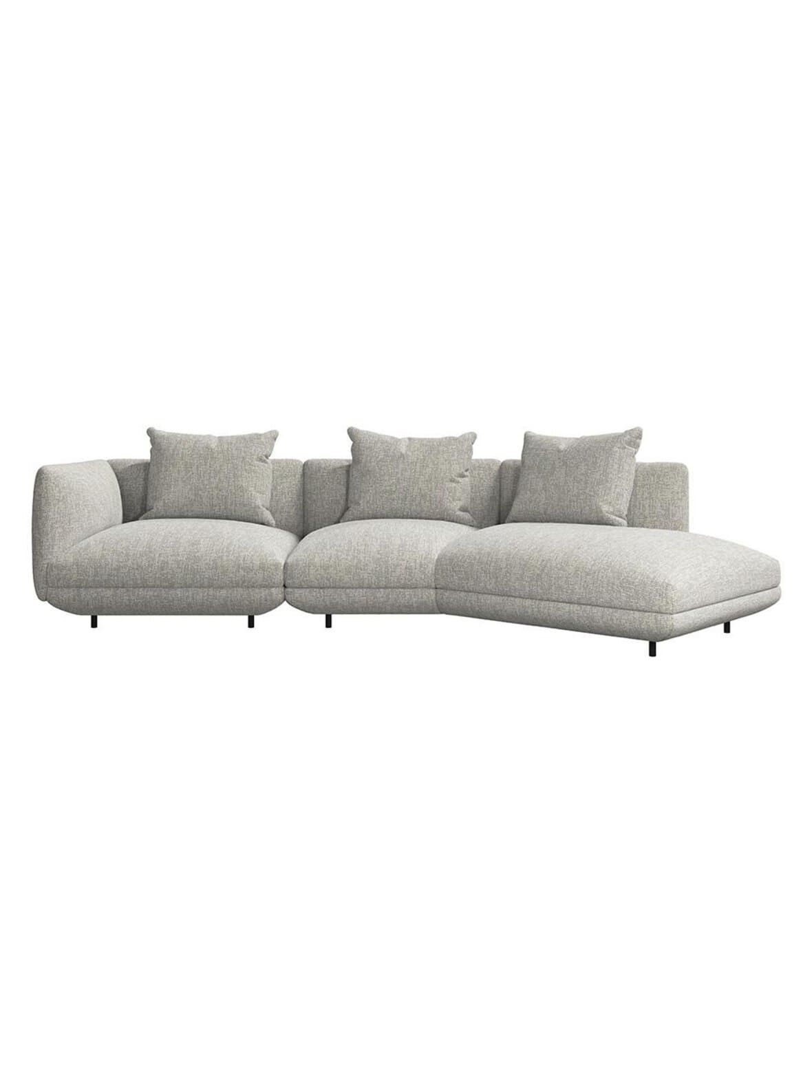 Salamanca-sohva tuscany-kangas 3200 valkoinen l 331 cm – BoConcept