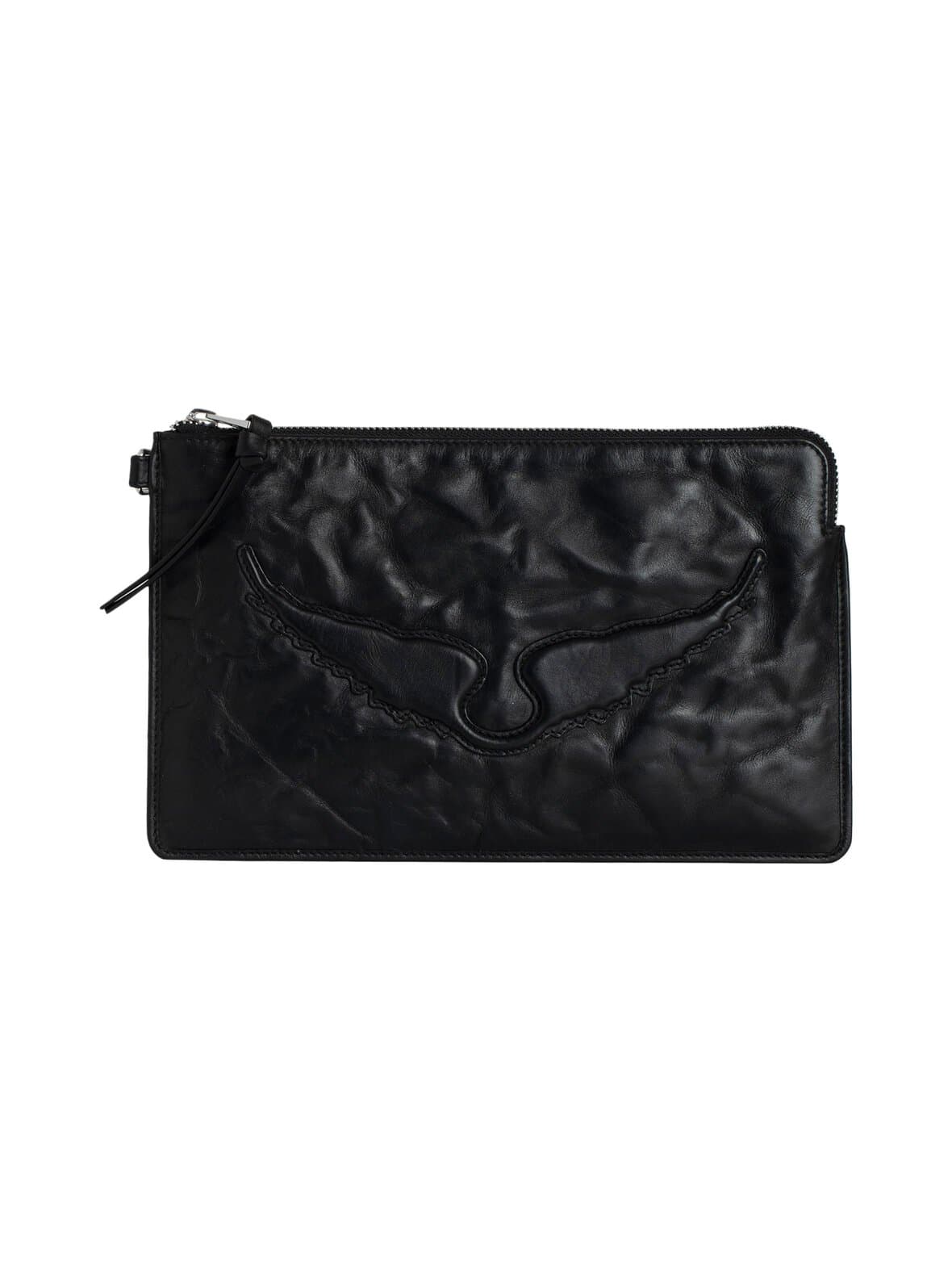 Angel wings clutch -nahkalaukku – Zadig & Voltaire