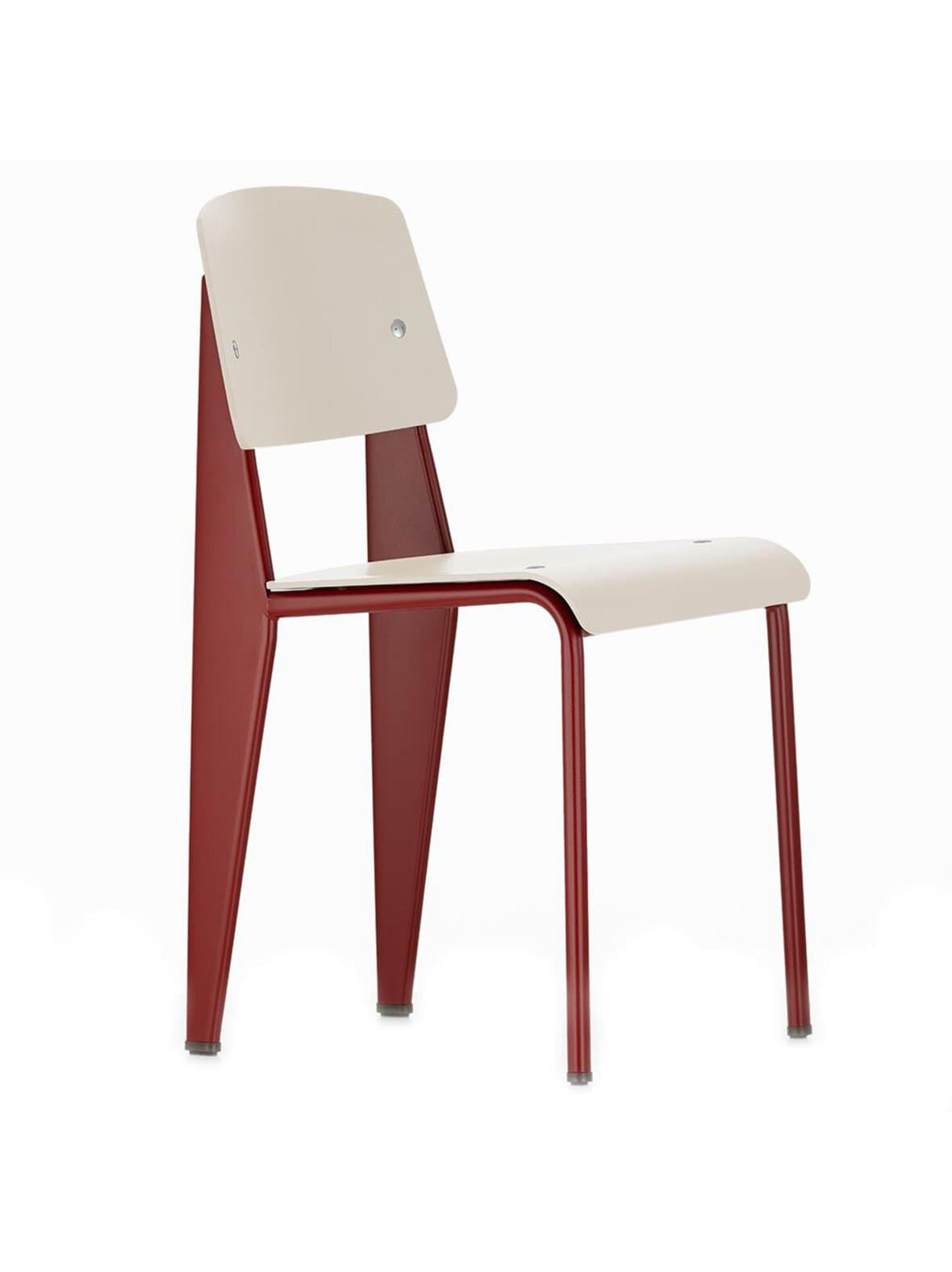 Standard sp -tuoli warm grey/japanese red – Vitra