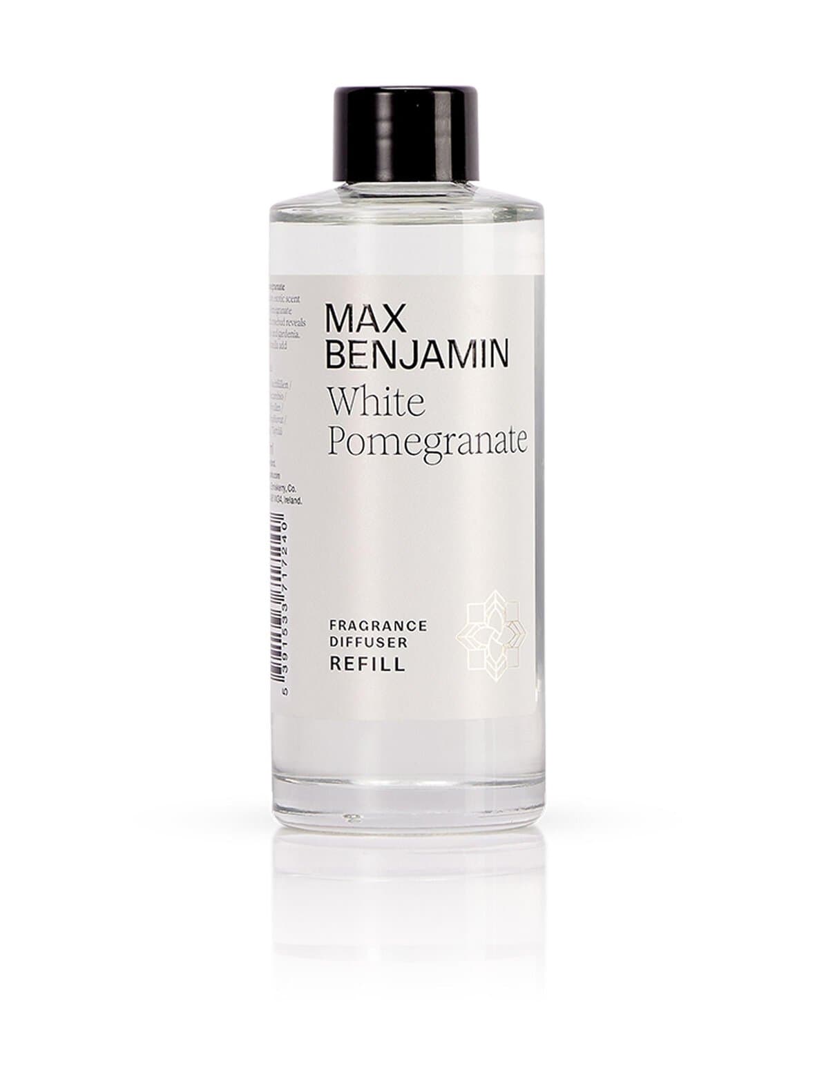 White pomegranate -diffuuserin täyttöpakkaus 150 ml – Max Benjamin