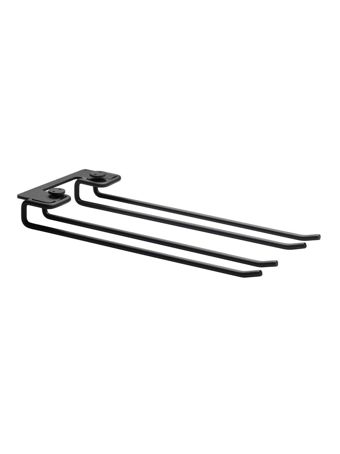 String-ripustusteline metallihyllyyn musta 30 cm – String Furniture