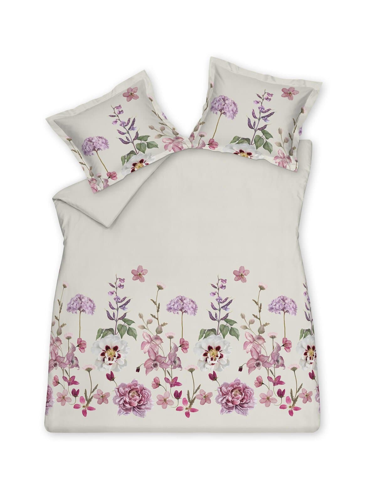 Violet garden -tyynyliina 50 x 60 cm – Vandyck