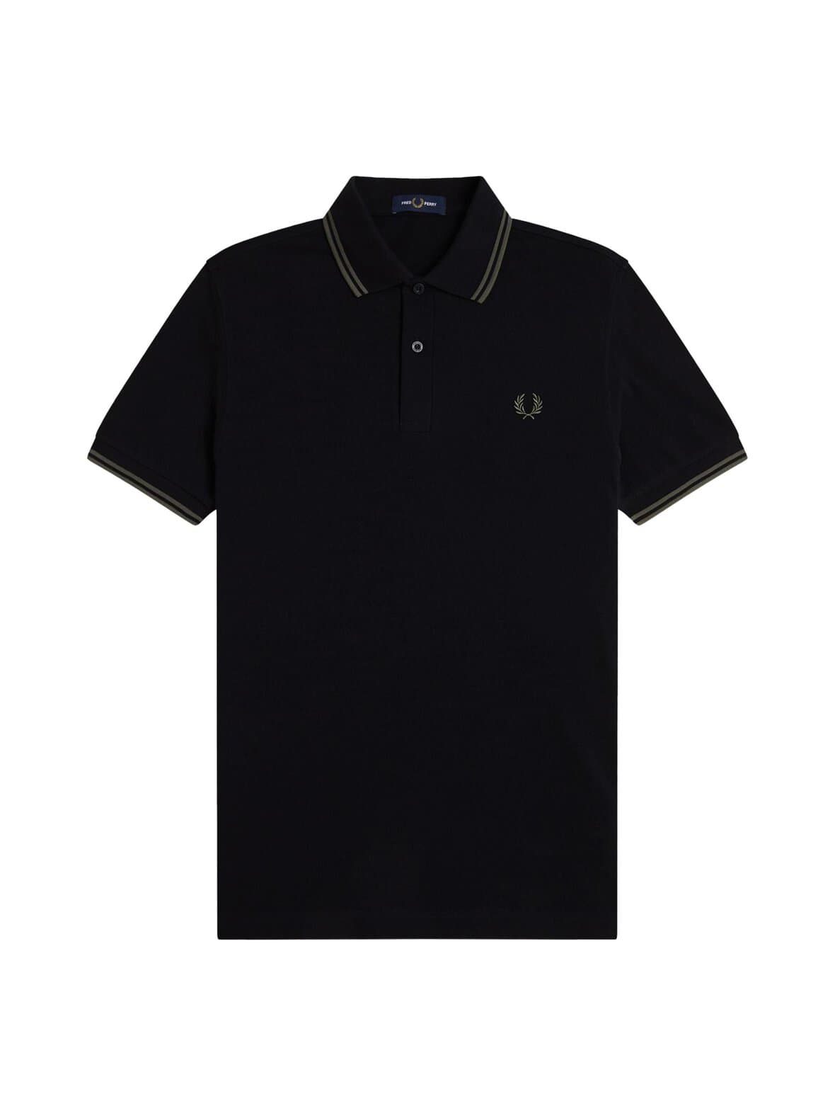 Twin tipped slim -pikeepaita – Fred Perry