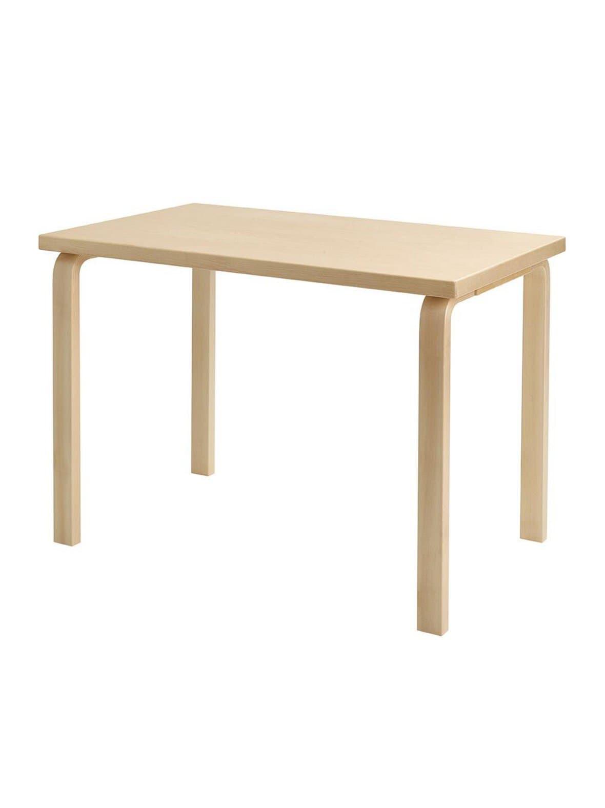 Pöytä 80b koivu 100 x 60 cm – Artek
