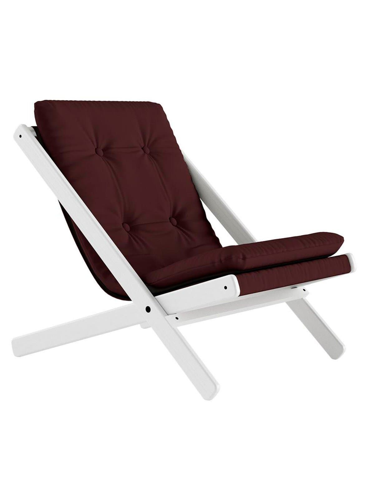 Boogie-nojatuoli brown/white – Karup