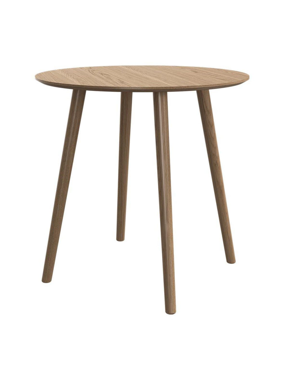 Bornholm-ruokapöytä luonnonvärinen tammi ⌀ 80 cm – BoConcept