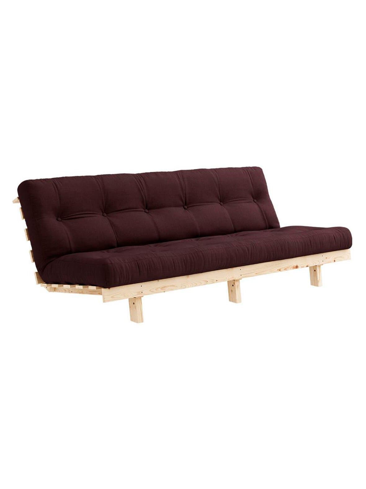Lean-futonsohva brown / mänty l 190 cm – Karup
