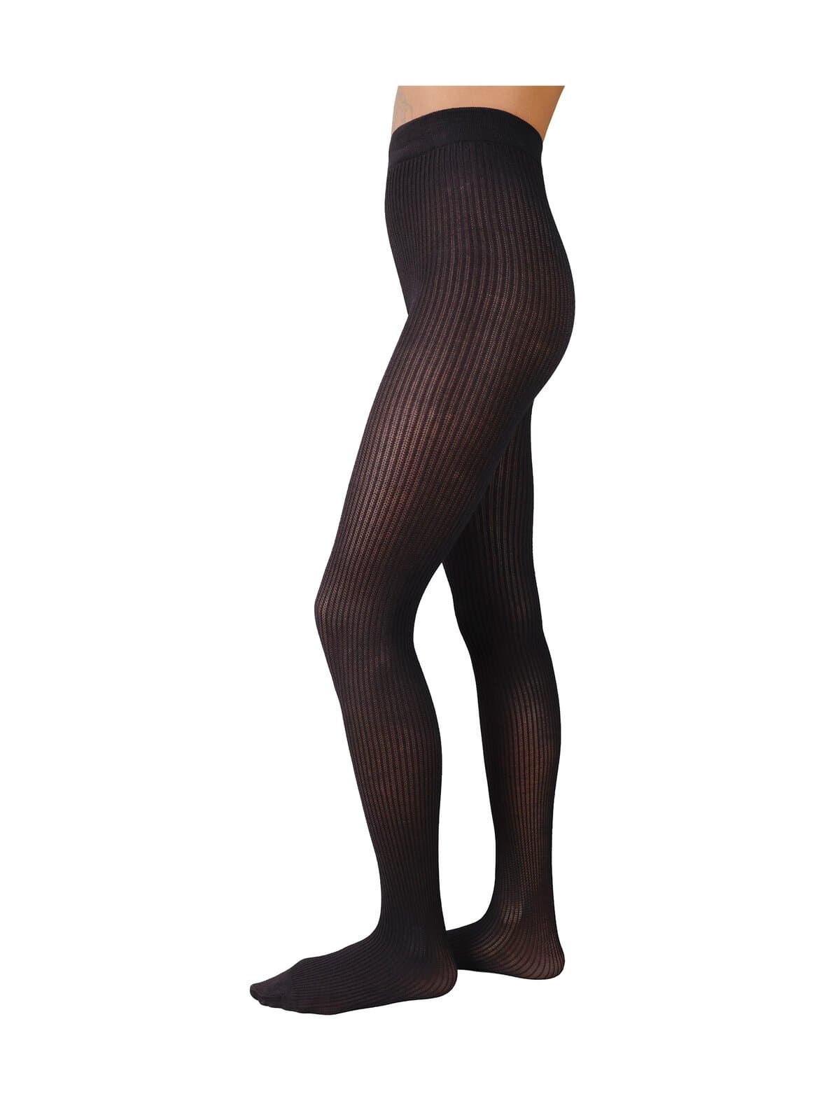 Zoe ribbed -sukkahousut – Swedish Stockings