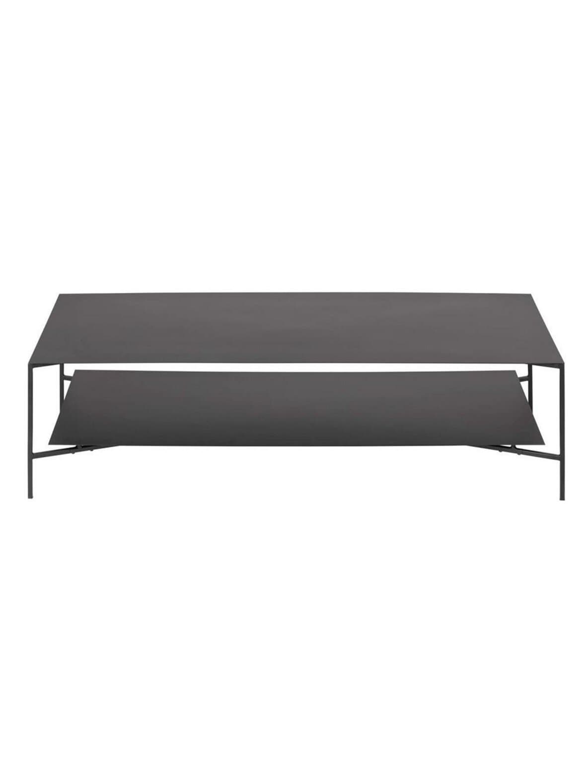 Azisi-sohvapöytä musta 140 x 60 cm – Kave Home
