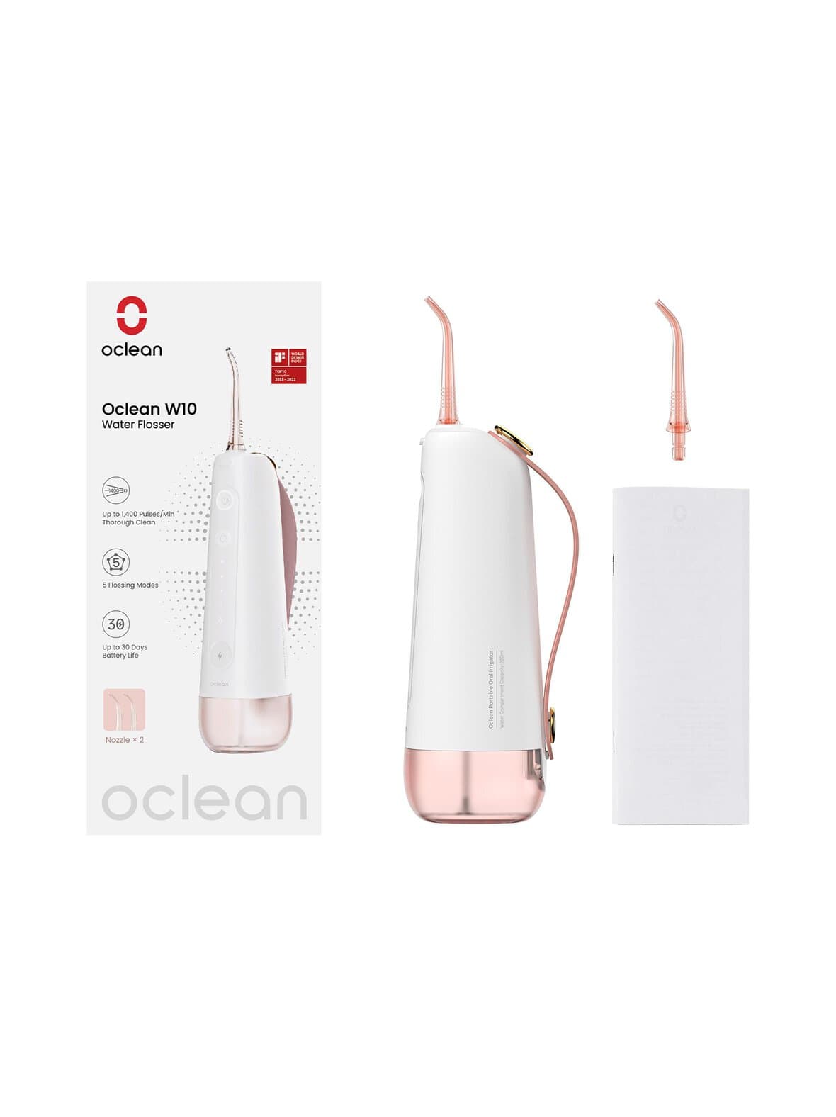 W10 water flosser -suunhuuhtelulaite – OCLEAN