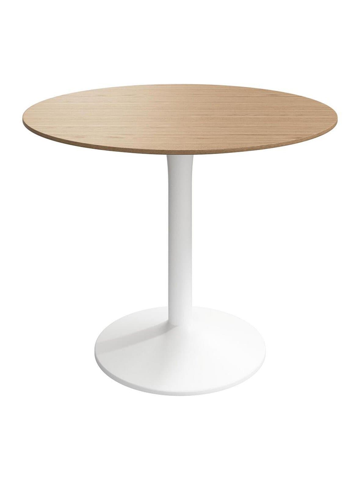 New york -ruokapöytä tammi/valkoinen ⌀ 99 cm – BoConcept