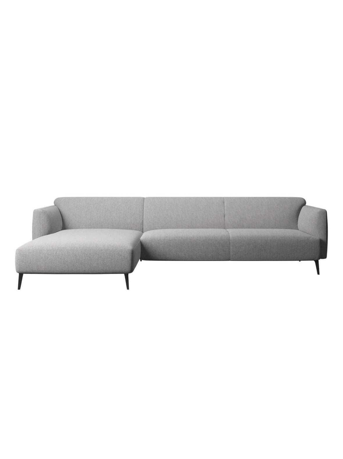 Modena-divaanisohva bristol-kangas 3060 vaaleanharmaa l 267,5 cm – BoConcept
