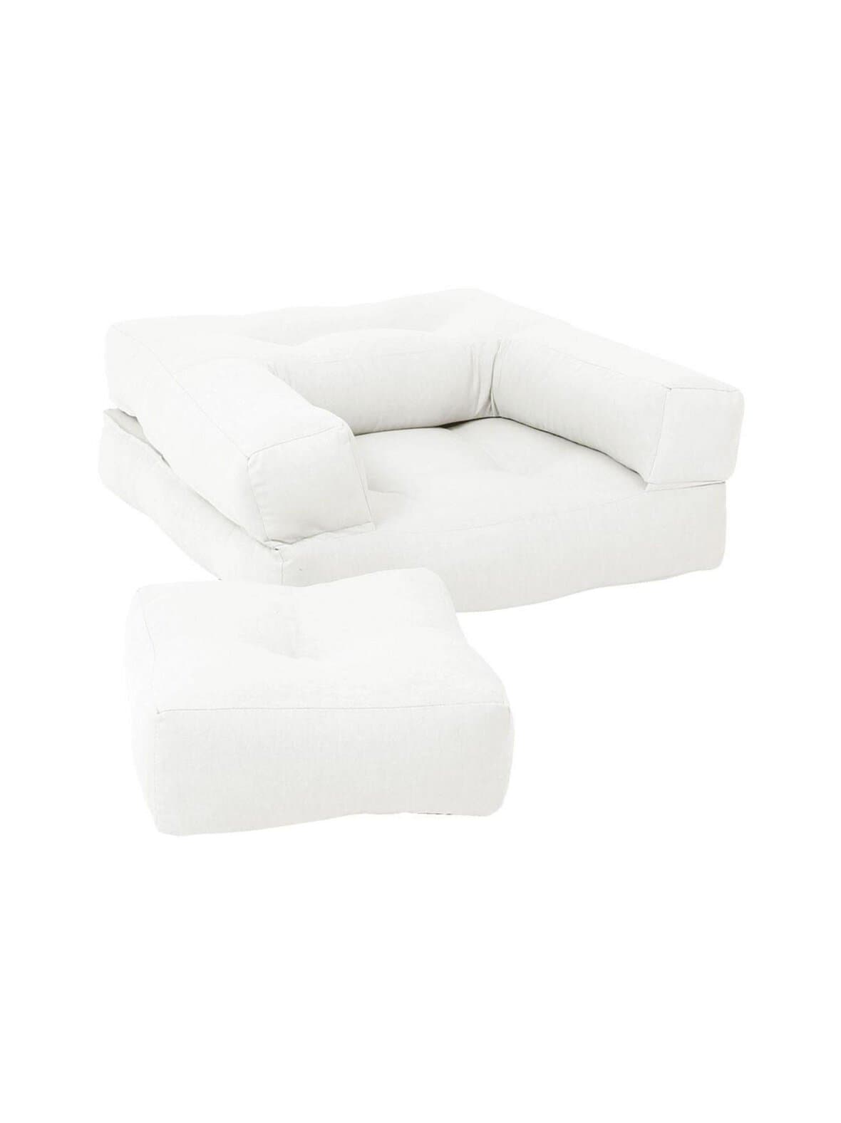 Mini cube -nojatuoli natural – Karup