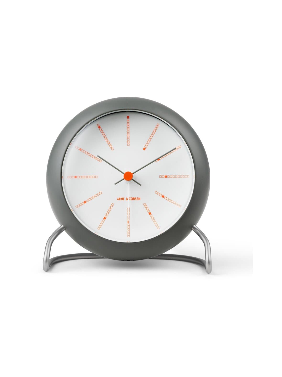 Bankers table -pöytäkello – Arne Jacobsen