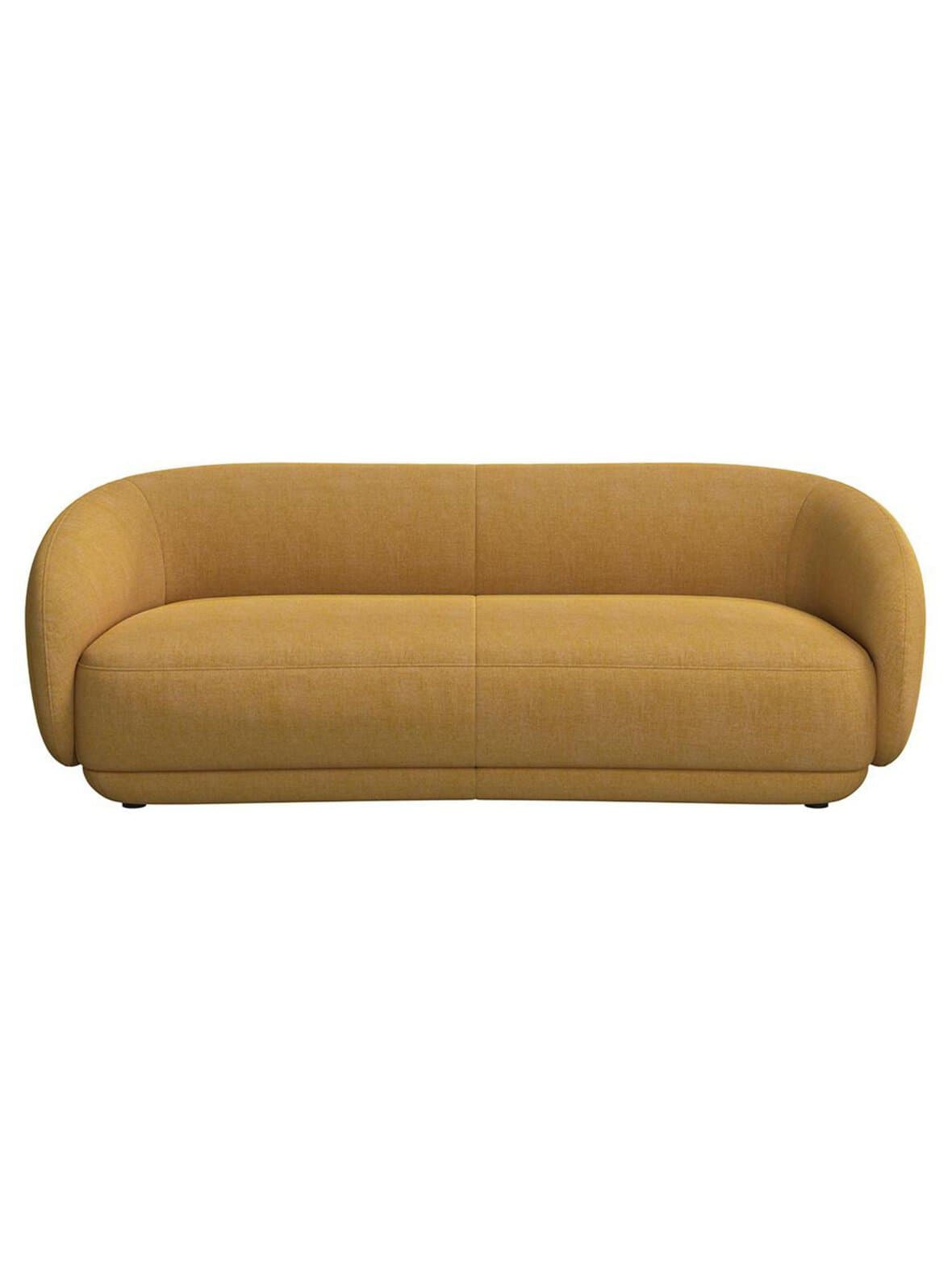 Bolzano-sohva tomelilla-kangas 3143 sinapinkeltainen l 184 cm – BoConcept