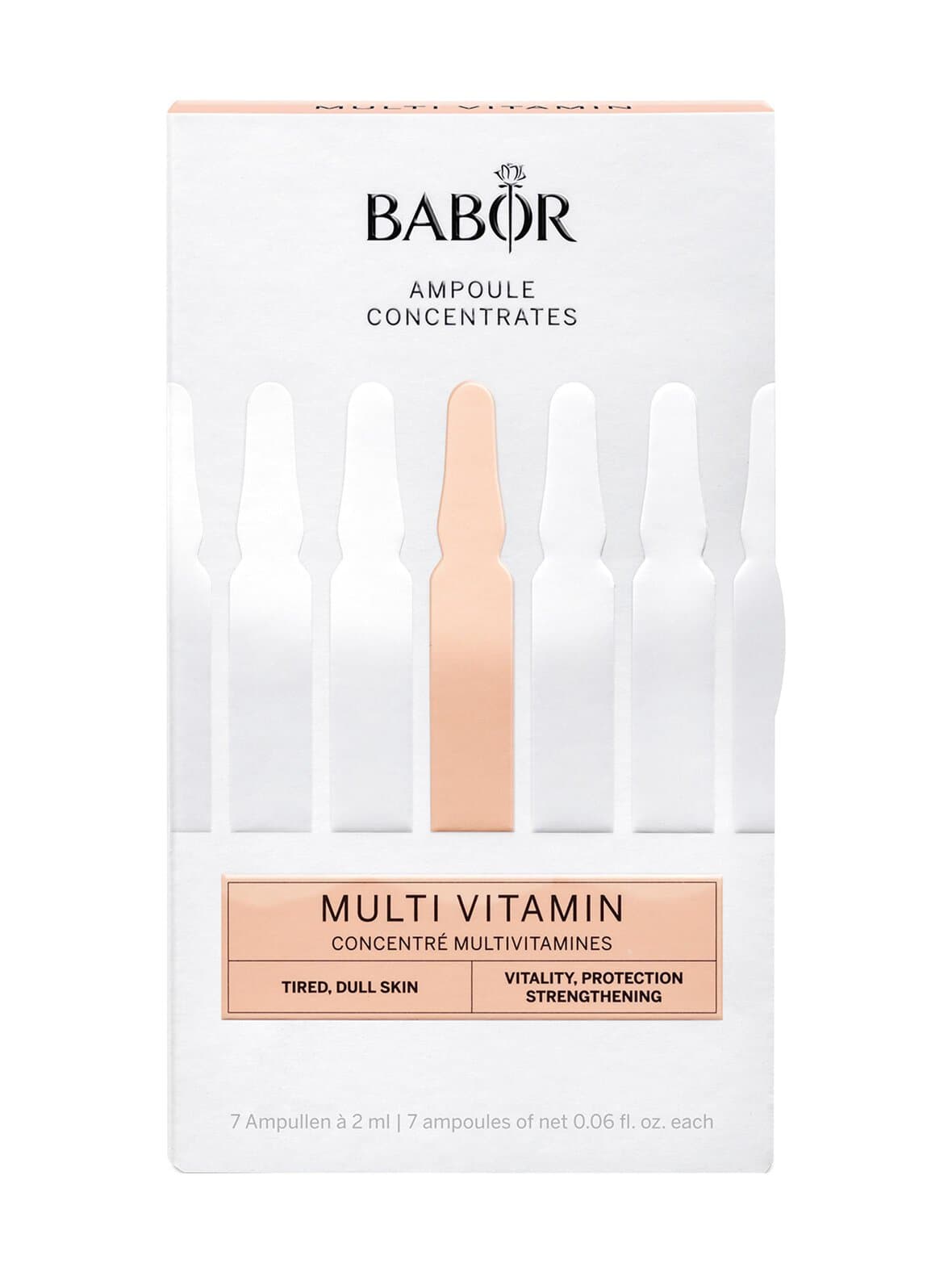 Ampoule concentrates multivitamin -ampullit 7 x 2 ml – Babor