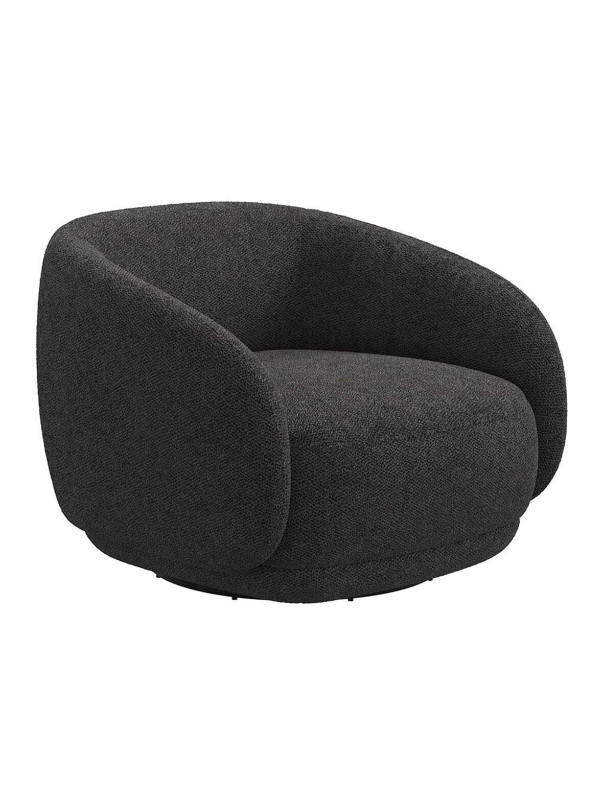 Bolzano-nojatuoli pyörintämekanismi lazio-kangas 3097 harmaa – BoConcept