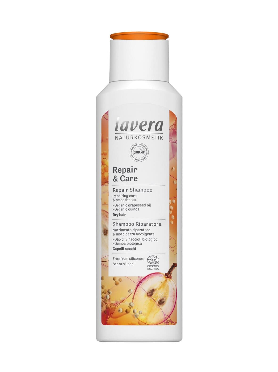 Repair & care shampoo 250 ml – Lavera