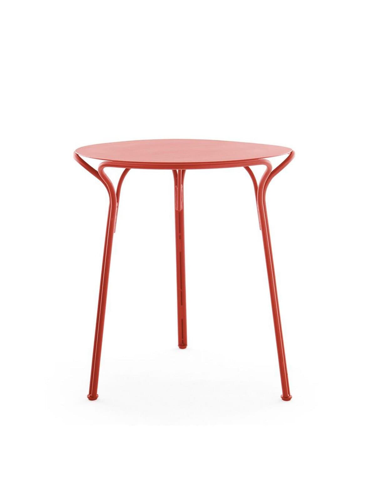 Hiray-pöytä punainen ø 65 cm – Kartell