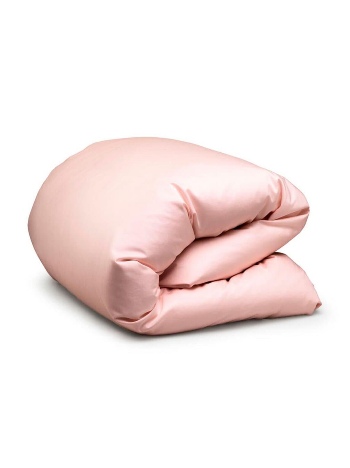 Satin pure -pussilakana light pink 240 x 220 cm – Hästens