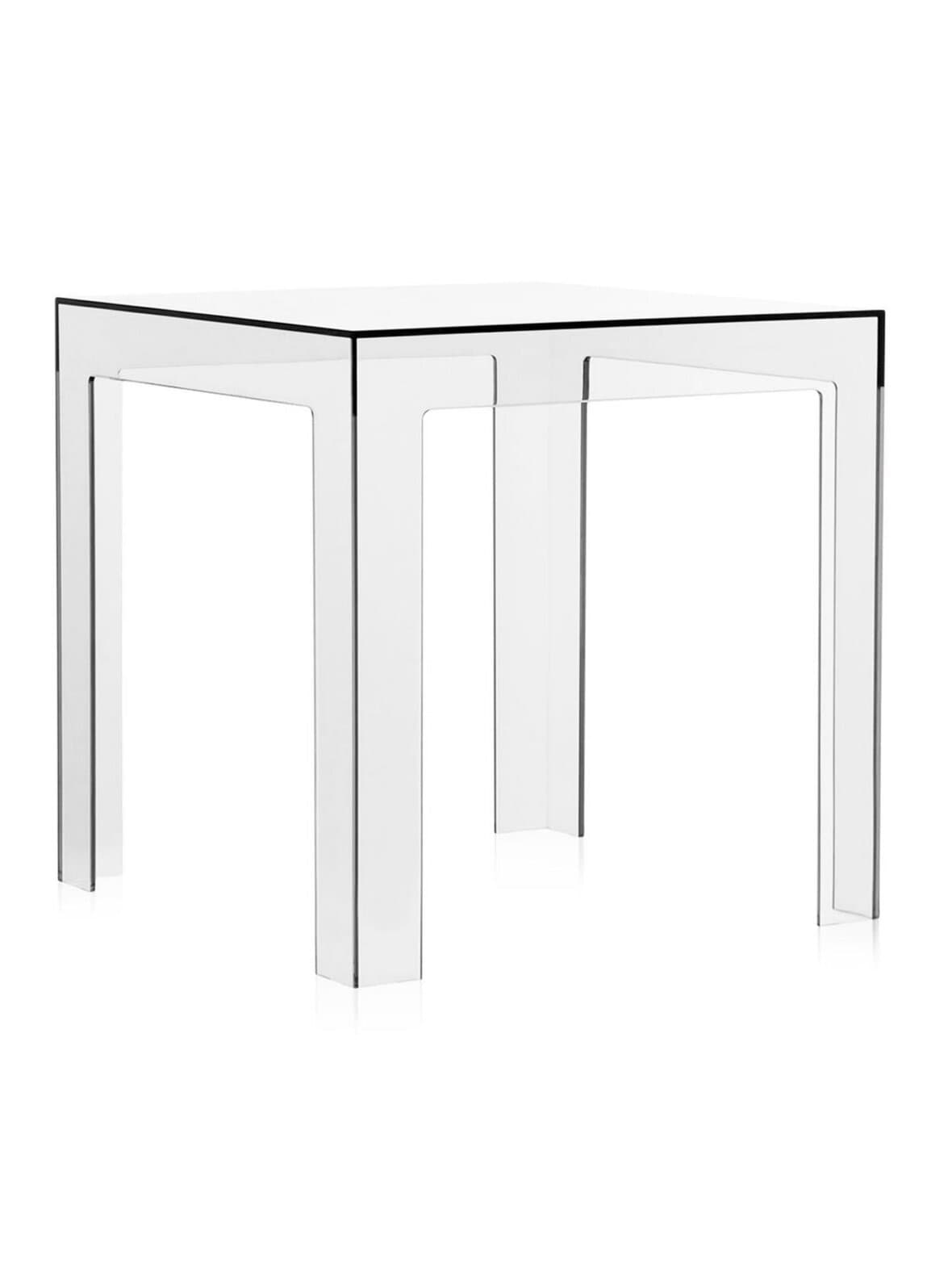 Jolly-pöytä kirkas 40 x 40 cm – Kartell