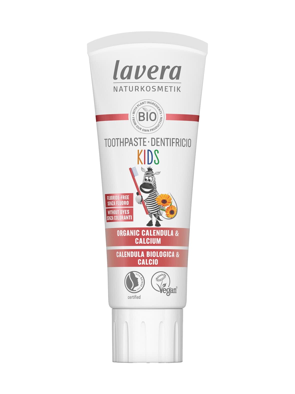 Toothpaste kids fluoride-free -hammastahna – Lavera