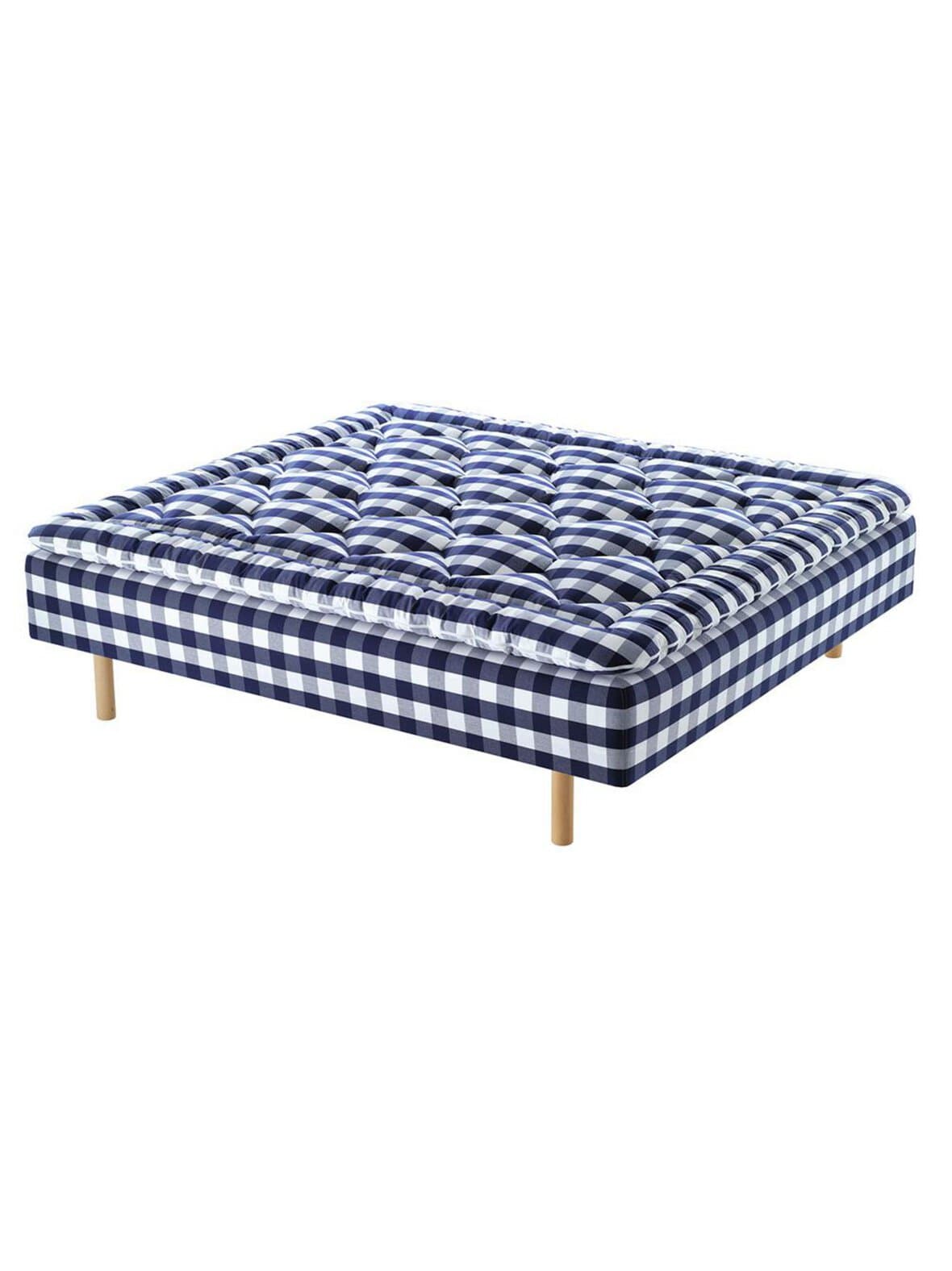 Marquis-sänky blue check 180 x 200 cm – Hästens