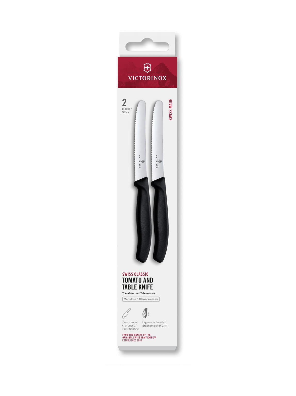 Tomato knife -veitsi 11 cm, 2 kpl – Victorinox
